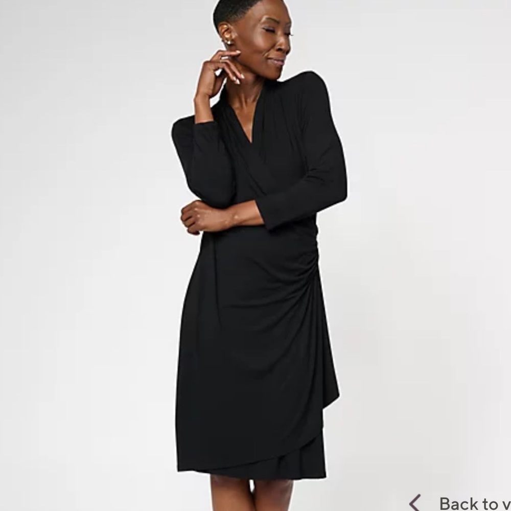 Belle by Kim Gravel Every Occasion Perfect Wrap Dress